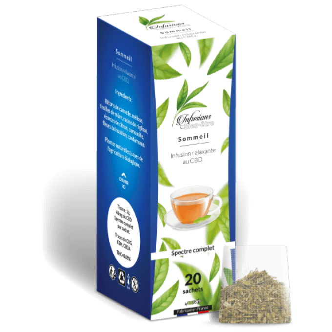 Infusion CBD Sommeil Spectre Complet