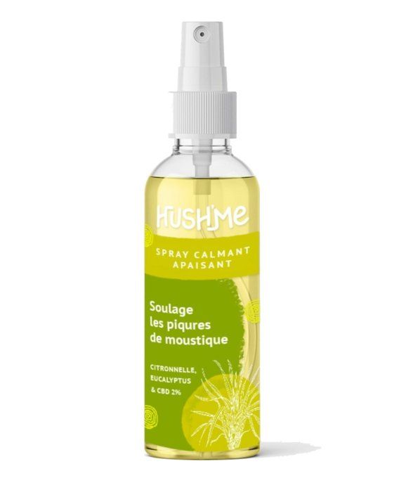 Spray CBD Anti moustique – Double action – Apaise & Protège