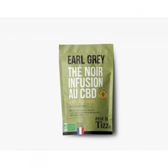 thé noir Earl Grey CBD 10%