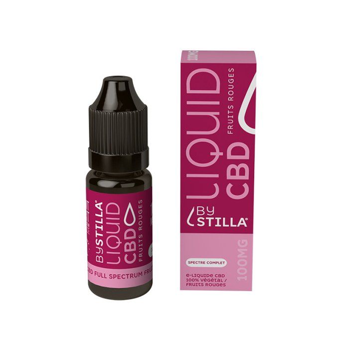 ELIQUIDE 1000MG - 10% CBD FRUITS ROUGES