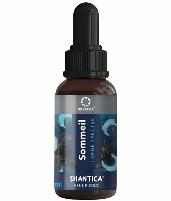 Huile CBD Large Spectre Sommeil – CBD & Mélatonine