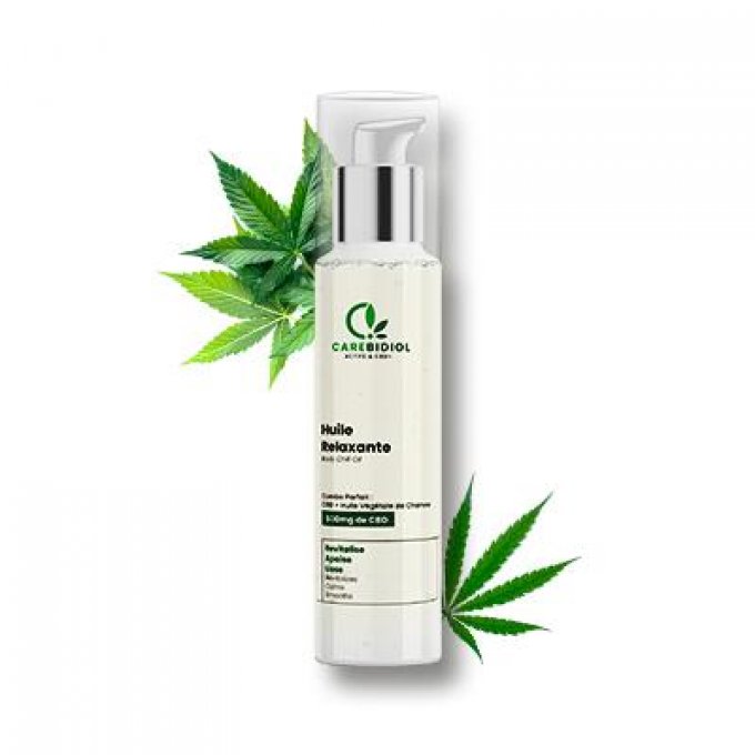 HUILE Relaxante 500 mg de CBD + Huile de chanvre  50ml 